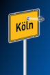 © Uwe Schnieders - Ortsschild Kugel Köln