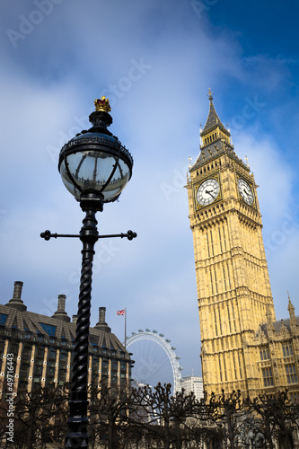 Naklejka samoprzylepna Big ben, westminster