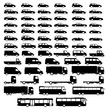 © max_776 - set car silhouette