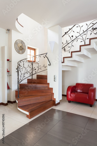 Naklejka dekoracyjna Classy house - stairs