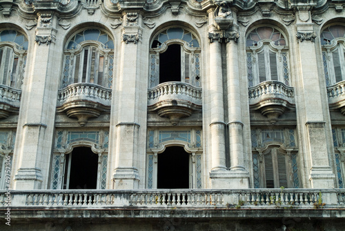 Plakat na papierze fotorealistycznym Teatr królewski, stara havana, Kuba
