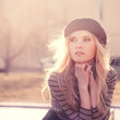 © VectorART - beautiful girl enjoying the sunny spring day