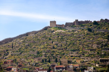 Canvas Print - Burgberg - Alanya - Türkei