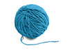 Blue yarn ball