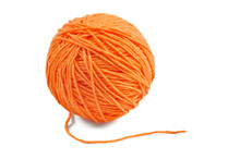 Orange Yarn Ball