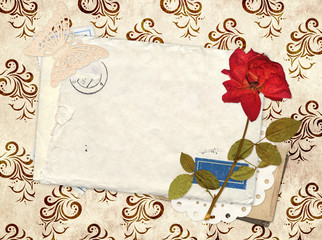 Wall Mural - Old envelope