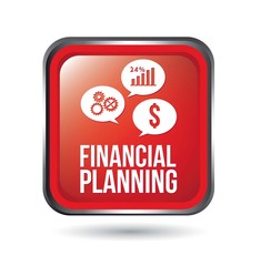 Canvas Print - financial planning