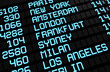 Airport Board International Destinations