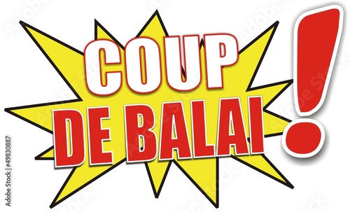 Etiquette Coup De Balai Stock Vector Adobe Stock Etiquette Coup De Balai Stock Vector Adobe Stock