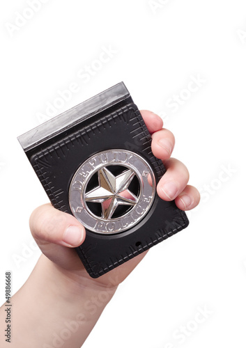 toy police badge