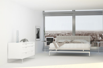 xtravagant Exclusive Design Bedroom with city view