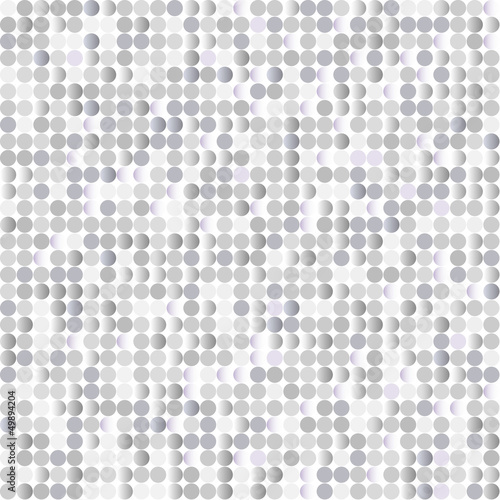Plakat na papierze fotorealistycznym Bezszwowe tło z błyszczącymi srebrnymi paillettes