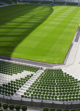 Chairs in a rugby stadium,Aviva Stadium,Dublin,Republic of Irela