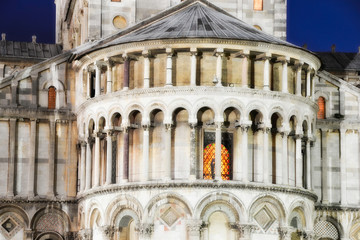 Canvas Print - Duomo in Pisa by Nignt, Architectural Detail