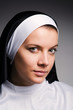 © Elnur - Young nun in religious concept
