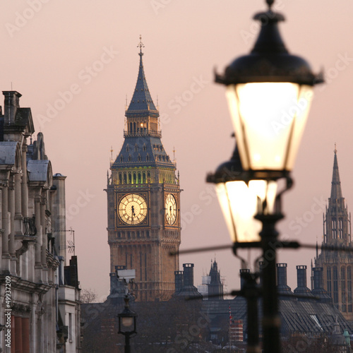 Obraz w ramie Big Ben at Dawn