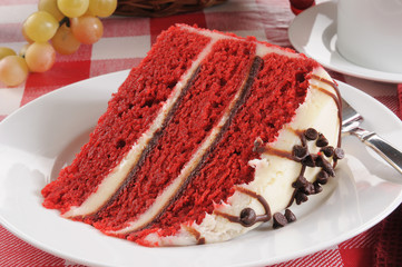 Wall Mural - Red velvet cake