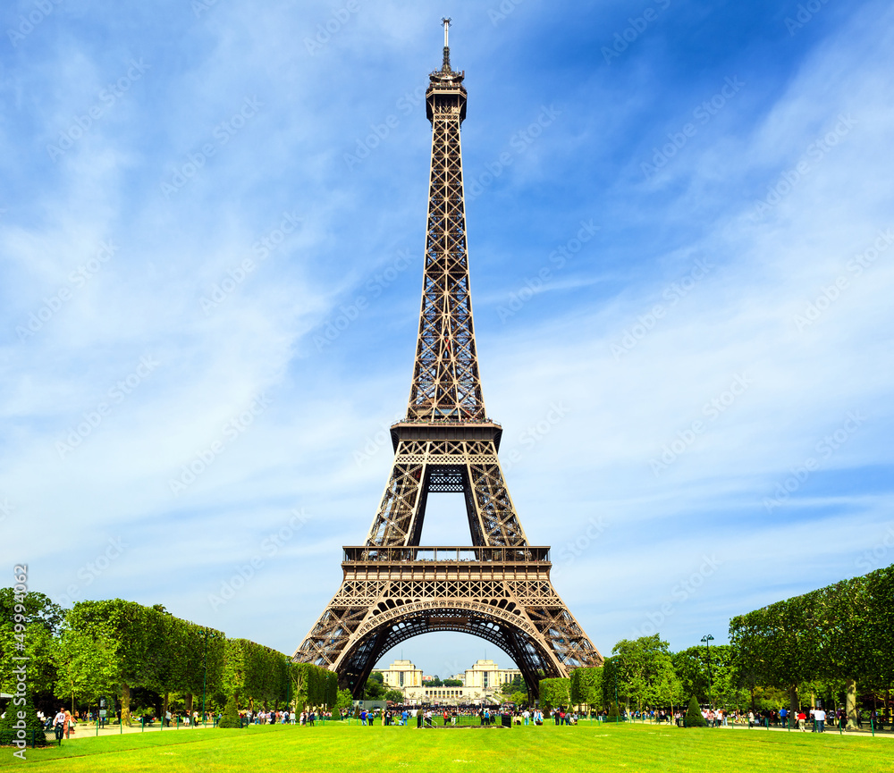 Eiffel Tower - Paris - obrazy, fototapety, plakaty 