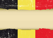 Belgian scratched flag
