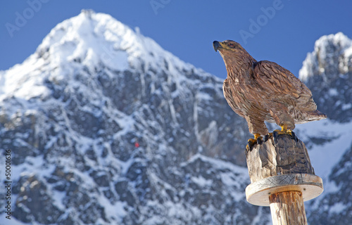 Lomnicky stit - peak in High Tatras mountains, Slovakia Poster