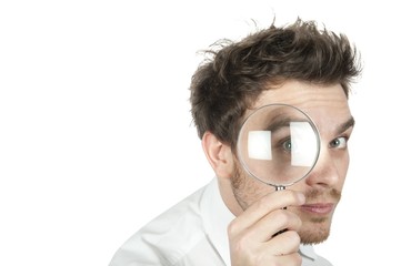 Fototapete - Search for business