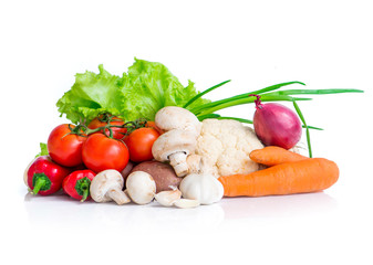 Poster - fresh colorful vegetables