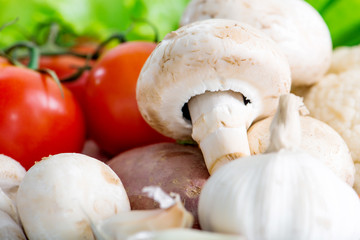 Poster - fresh colorful vegetables