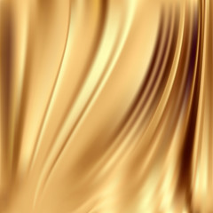 Poster - Gold silk backgrounds