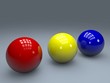 three color balls