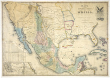 Mexico Old Map