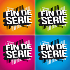 Sticker - FIN DE SERIE