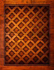 Poster - wood carving background