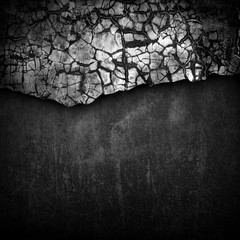 Wall Mural - damaged wall background