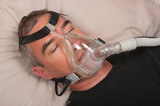 Fototapeta  - Sleep Apnea and CPAP