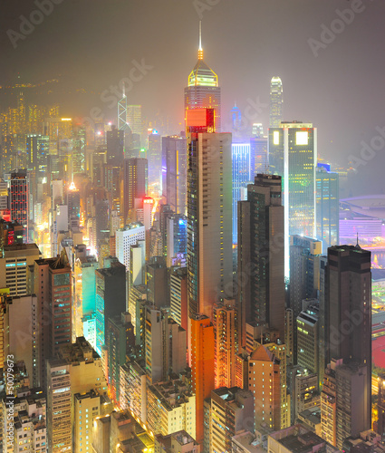 Fotoboard na płycie Gęstość hong kong