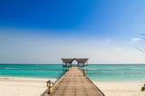 Fototapeta Most - Beach Hut - Maldives