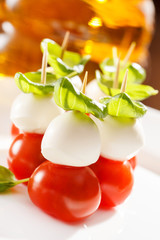 Poster - tomato and mozzarella