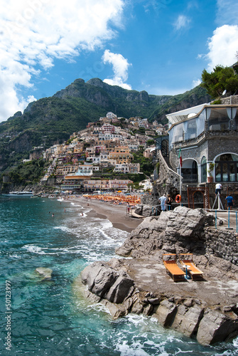 Plakat na papierze fotorealistycznym Positano
