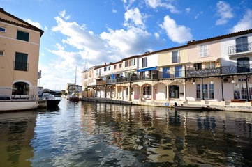 Canvas Print - port grimaud 