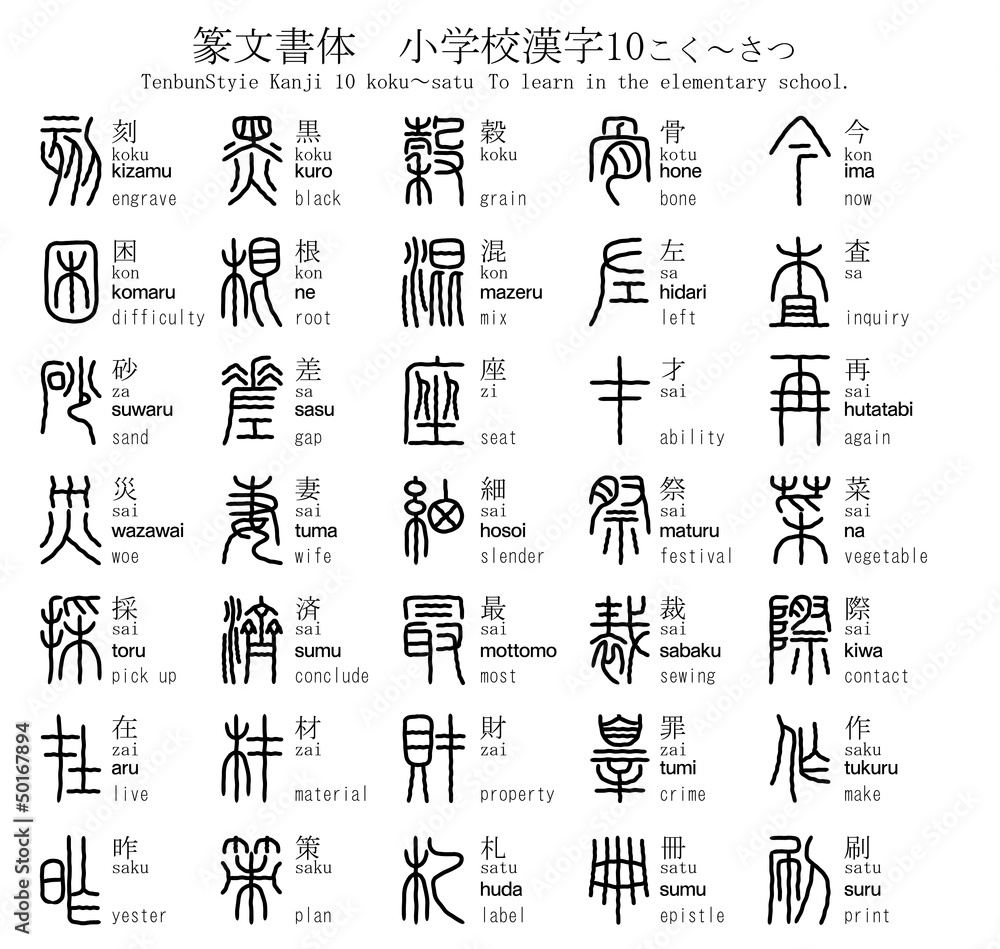 去」（U+53BB） | 篆書字体データセット