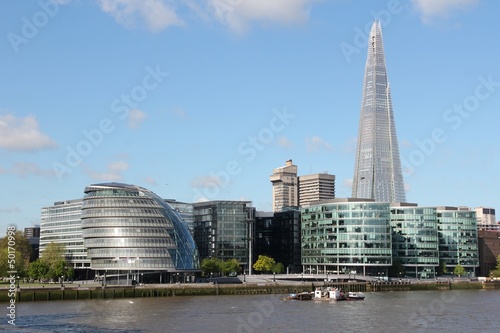 Naklejka samoprzylepna Panoramę Londynu