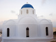 © Pete Saloutos/Blend Images - White orthodox Greek church