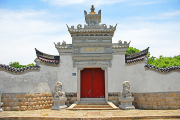 Poster - PutuoShan Buddhist Sanctuary Island, Puji temple Duo Bao pagoda