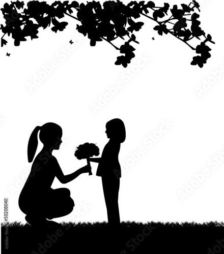 Download Mother's day celebration between mother and daughter ...