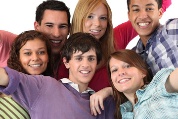 Group of young people