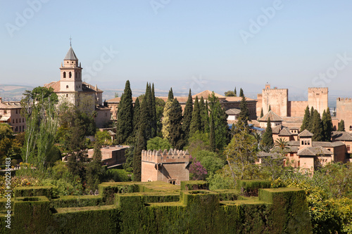 Tapeta ścienna Alhambra granada hiszpania