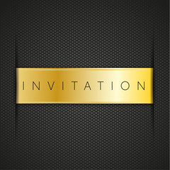 Poster - carton d' invitation