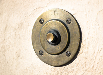 Poster - old bell button