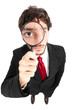 © Minerva Studio - Business man with magnifying glass