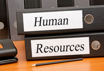 Poster - Human Resources oder Personalabteilung